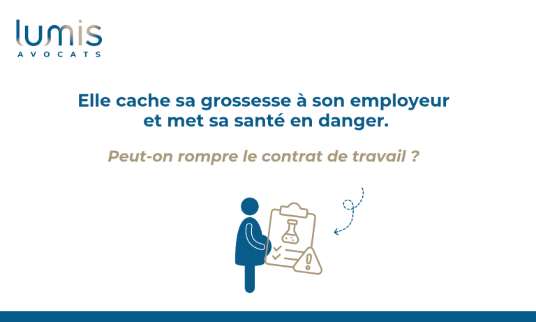 Salariée enceinte et poste à risque : peut-on la licencier pour avoir caché sa grossesse ?